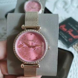 Fossil Tillie Three-Hand Rose Gold Watch